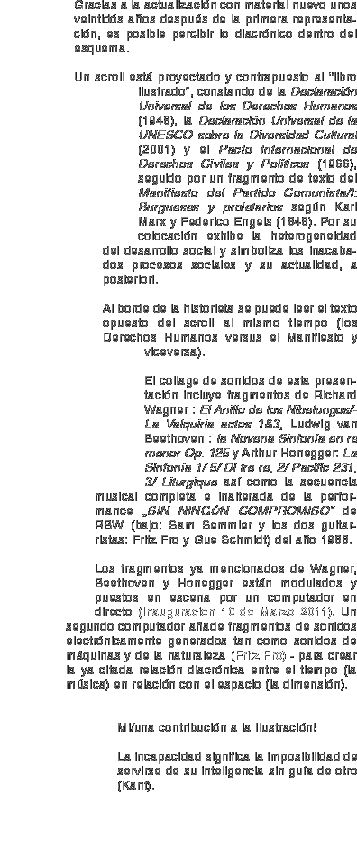 comoNADA… | Gue Schmidt 
en la LIA - LABORATORIO INTERDISCIPLIN